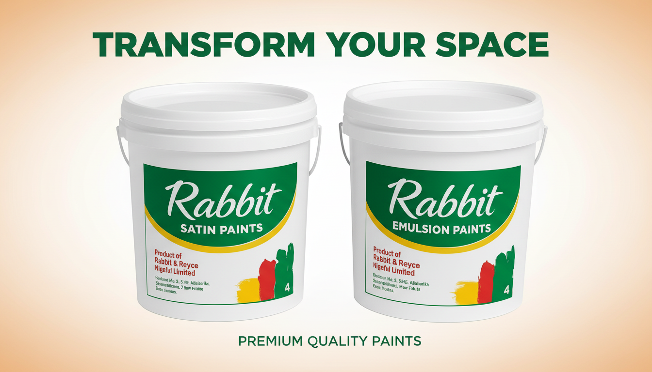 Rabbit Paints - Premium Paints for Nigerian Homes